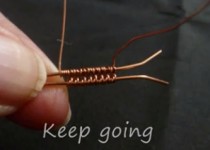 VIDEO Jak vyrobit šperk Prstýnek z drátků