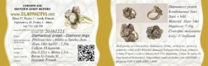 Certifikat 20161221 Zlatnictvi.net Diamantový prsten